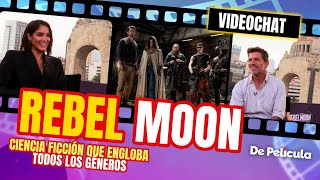 Entrevista EXCLUSIVA con ZACK SNYDER y SOFÍA BOUTELLA de REBEL MOON - VIDEOCHAT | De Película