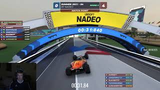 Trackmania I The player Hypert1 saves my team every game