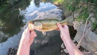 Creek fishing Central Ohio