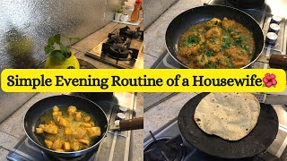 Simple evening routine of a housewife || Cooking,cleaning || Cozy autumn 🍂 evening ||@SoNiyaCh