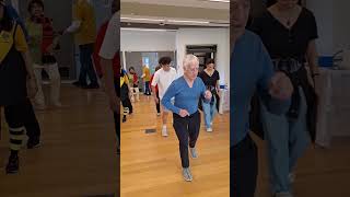 Jumpy Line Dancing @ the Club headed by the Gentleman in Blue, Mr. Joe Caruana.