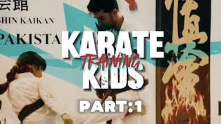 So-Kyokushin Kids Martial Arts Training: Part 1 - Basic Techniques and Conditioning #karatekid#mma