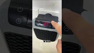 Stay Warm Anywhere! Compact Wall-Mounted Heater Review 🔥