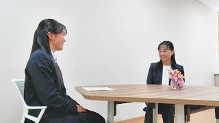 一高生徒会長が教育長に聞く！　第３期高松市教育振興基本計画のポイント