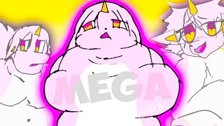 ICHI NI SAN NYA Meme (Fat Mega cringe )