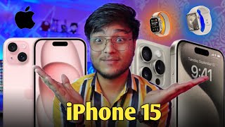 Apple iPhone 15 Series Launch | Apple Watch Series 9 | Apple Watch Ultra | APPLE WONDERLUST 2023🔥