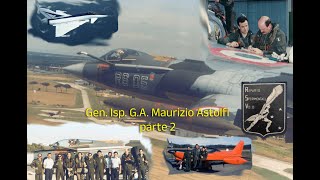 Gen. Isp. G.A. MAURIZIO ASTOLFI - Una vita per l'Aeronautica -  Rifornimento in volo con F-104 # 2