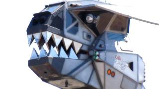 Canon Sx210 IS video test Capital Airshow Sacramento 9/11/2010 #3 Robosaurus