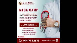 Free Medical Cheyyar | Mega Camp in Cheyyar - Sri Narayani Hospital Vellore | Cheyyar Camp 2023