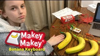 Makey Makey Banana Piano Experiment (Stem makey makey circuit board tutorial)