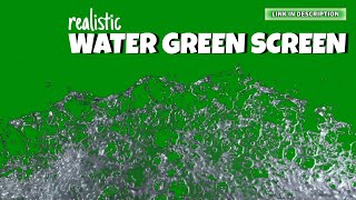 WATER GREEN SCREEN ANIMATION NO COPYRIGHT