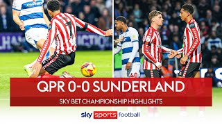 Jobe Bellingham sent off for dangerous tackle 😬🟥 | QPR 0-0 Sunderland | EFL Highlights