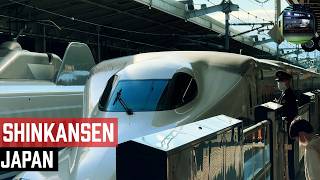 Shinkansen Spotting in Shin-Osaka Station Japan | Immersive Binaural Sounds