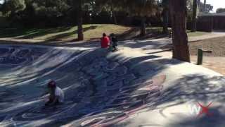 Sarah Gerhardt's Son Rips Up a Santa Cruz Skate Park