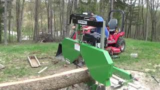 Using a Harbor Freight Sawmill