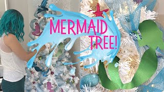 Christmas in July MERMAID Christmas Tree!