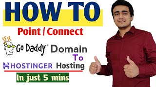 How to Connect Godaddy Domain to Hostinger Hosting - Point Godaddy domain to Hostinger | Wordpress