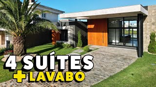 Casa com 04 Suítes e 238m² em Condomínio RIVIERA I - Xangri-lá