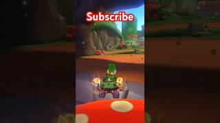 Mushroom Gorge Gap Jump shortcut #shorts #mariokart8deluxe