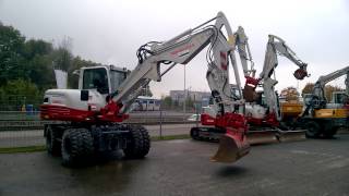 Takeuchi TB290 #excavator  & TB295W #wheel excavator