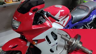 Натяжитель цепи своими руками Honda CBR 600 F3