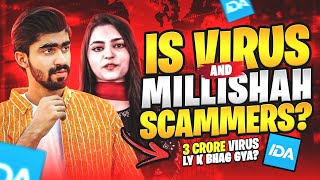 Virus Scam 3 Crores ? milli shah,Asma Raho,Icy Diaz Scam ?? 😳 IDA BAN 😂 REALITY of Dogly Log 👿