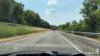 Driving from Koblenz 🇩🇪 to France 🇫🇷 via Luxembourg 🇱🇺 (day trip along Moselle river)