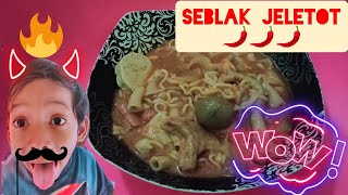 Incip Seblak Jeletot pedassss || aneka topping