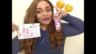 GARNIER SKINACTIVE SOOTHING FACIAL MIST WITH ROSE WATER: REVIEW!!🤔