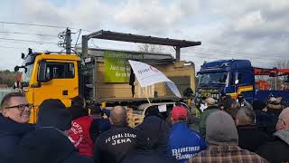 Mittelstands Demo 25.1.2024 Erfurt Teil 6 , Colette aus Sachsen Anhalt. .klasse Frau!! einfach geil!