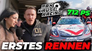 Erstes Rennen für Max Kruse Racing!