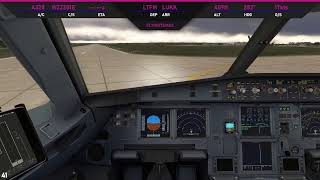 Landing at Chișinău LUKK - Wizz Air A320