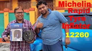 Michellin Rapid Tyre Inflator 12260 Unboxing #tyreinflator #michelin #tyrepressure