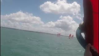 Kiwi foils flying. Thanks Nick Thomas for the video