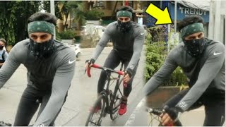 Ranbir Kapoor IGNORES Media When Asked About His Marriage With GIRLFRIEND Alia Bhatt While Cycling