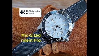 38mm Christopher Ward C60 Trident Pro Diver - An Excellent Mid-Sized Dive Watch!