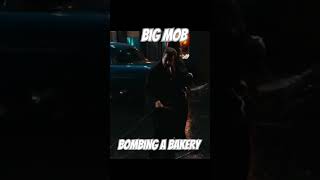 Big mob bombing a bakery# funny