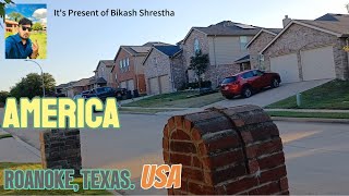 कति सफा AMERICA - TEXAS Residence Area ( अमेरिका को टेक्साज सहरको रेसिडेन्ट एरिया ) Bikash Shrestha