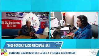 EN RADIO RINCONADA NOS ACOMPAÑA EL DELEGADO PRESIDENCIAL CRISTIAN ARAVENA REYES.