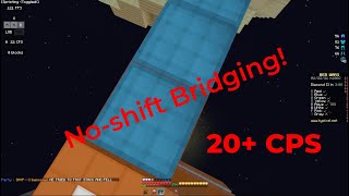 Bedwars No-Shift Bridging + Duels Flawless (hypixel)