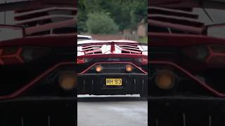 Lamborghini Aventador SVJ Brooke Race Exhaust LOUD Sound & FLAME!