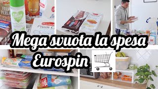 RIORDINIAMO INSIEME LA SPESA | MEGA SVUOTA LA SPESA EUROSPIN 🛒 | Elenatwinklehome