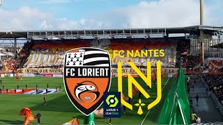 (#vlog)J23 L1#FCLorient 0-1 #fcnantes 17h guichet fermé🏟magnifique derby breton🔰📢 ambiance folle🟡🟢⚫️