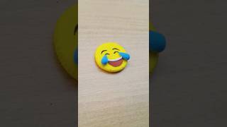 |Laughing emoji with super clay|👻 @creativeartistshraddha #shorts #youtubeshorts #viral #clayart