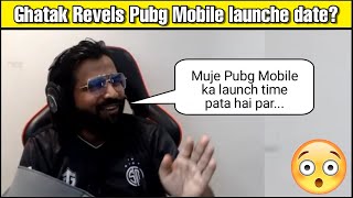 GHATAK GAMING GIVE HINT OF PUBG MOBILE INDIA LAUNCH IN FUNNY MANNER 😂 | SUMIT GAMING