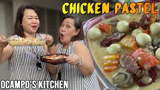 Creamy Chicken Pastel - Ocampo's Kitchen