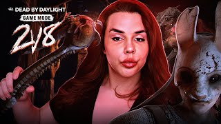 2 KILLERS contra 8 SURVIVORS! Surtei COM MEU DUO 🥴 | Dead by Daylight