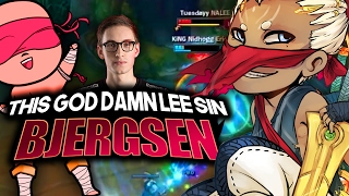 THIS GOD DAMN LEE SIN - Bjergsen Solo Queue Highlights