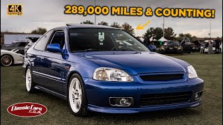 Electron Blue Pearl 2000 Honda Civic Si 5-Speed | FCCS 2024