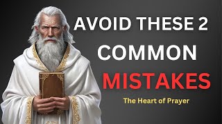 AVOID THESE 2 COMMON MISTAKES WHILE PRAYING | BIBLE JOURNEY